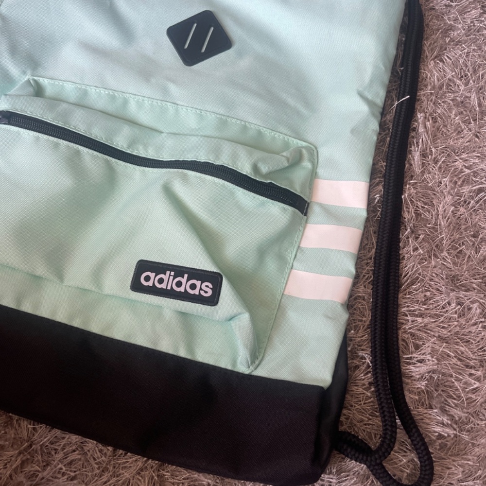 Adidas Drawstring Backpack / Bag - Picture 3 of 6